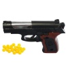 Пистолет Детский Игрушечний 363-363-600, 13 см, на пульках, в пакете