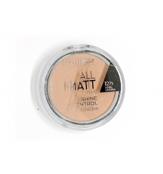 Пудра 93338 "CATRICE" компактная матирующая All Matt Plus Powder 10gr 025 - sand beige