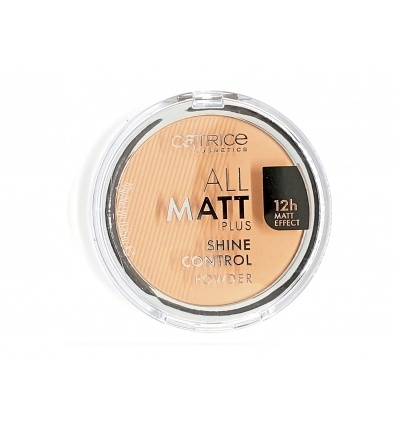 Пудра 54278 "CATRICE" компактная матирующая All Matt Plus Powder 10gr 030 - warm beige