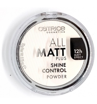 Пудра 84348 "CATRICE" компактная матирующая All Matt Plus Powder 10gr 001 - universal