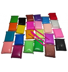 Пластилин 107 820-13 36 цвета, вес-13г, с инструментами, в кульке