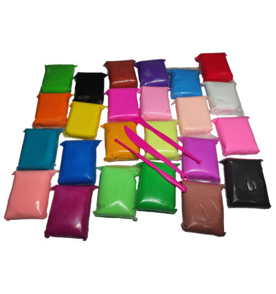 Пластилин 107 820-13 36 цвета, вес-13г, с инструментами, в кульке