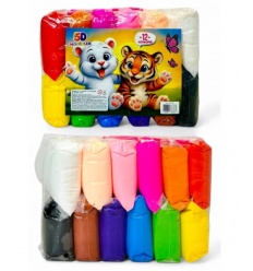 Пластилин 107 818-12-35 12 цветов-35г