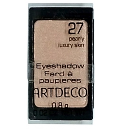 Тени для век перламутровые 30271 "Artdeco" компактные Pearl Eyeshadow 0,8gr 27