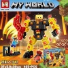Конструктор MG 1255 Minecraft, 465 дет, в коробке