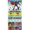 Конструктор MG 1500 Minecraft, 4в1, 310дет, 4шт в дисплее, в коробке