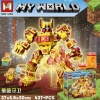 Конструктор MG 1258 Minecraft, 437 дет, в коробке