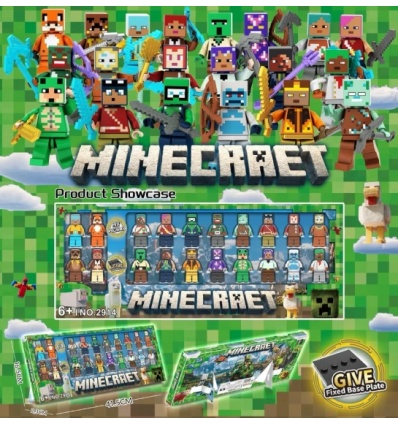 Фигурки 2914 Minecraft, 20 шт, в коробке