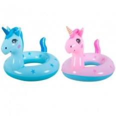 Круг 35657 (12шт/ящ) INTEX, надувной, Единорог, 70х70см, 2 цвета, 5-10 лет