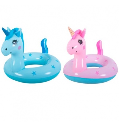 Круг 35657 (12шт/ящ) INTEX, надувной, Единорог, 70х70см, 2 цвета, 5-10 лет