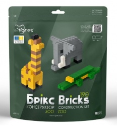 Конструктор 40012 "Тигрес", "Брикс" зоо 190 эл