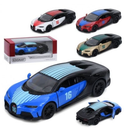 Машина KT 5423 WF KINSMART, инерция, металл, 12,5см, 1:38, открываются двери, резиновые колеса
