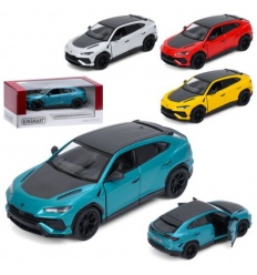 Машина KT 5447 W KINSMART, инерция, металл, 12,5см, 1:40, открываются двери, резиновые колеса